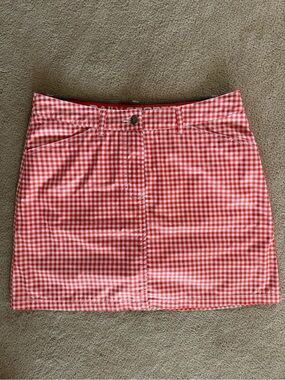 Daily Sports Gingham Mini Skort